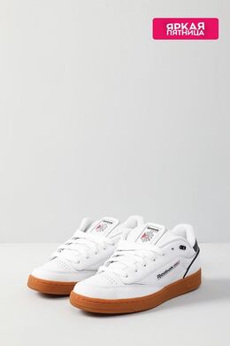 REEBOK: Белые кеды  Club C