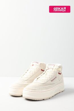REEBOK: Бежевые кроссовки  Club C
