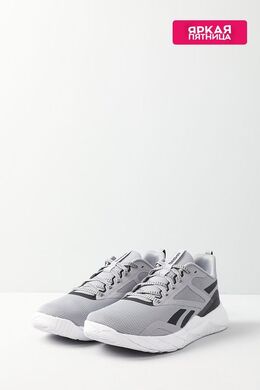 REEBOK: Серые кроссовки 