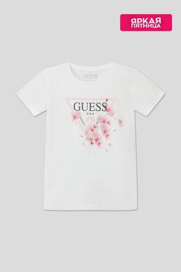 Guess: Хлопковая футболка 