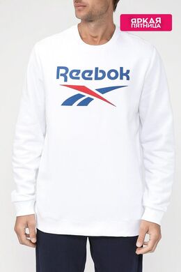 REEBOK: Белый свитшот 