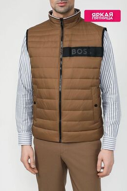 BOSS: Коричневый жилет 