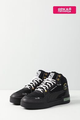PUMA: Чёрные кеды  Ca Pro