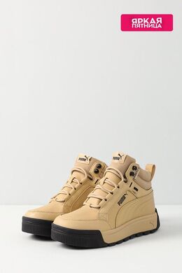PUMA: Бежевые кроссовки 