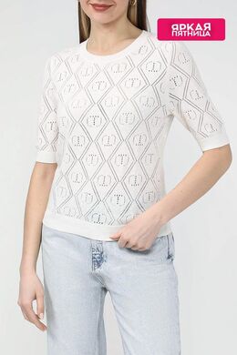 TWINSET: Хлопковый свитер 
