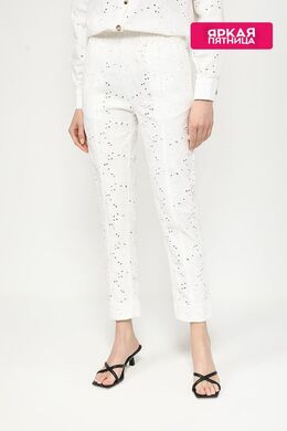 TWINSET: Хлопковые брюки 