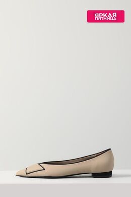 EMPORIO ARMANI: Бежевые туфли 