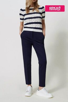 TWINSET: Однотонные брюки 