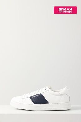 EMPORIO ARMANI: Белые кеды 