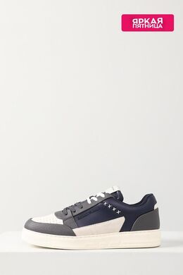 EMPORIO ARMANI: Серые кеды 