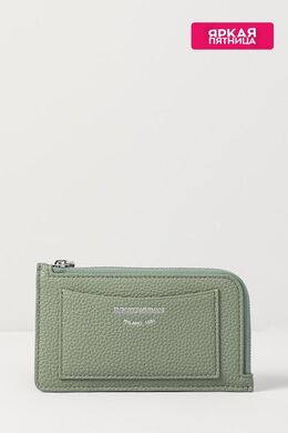 EMPORIO ARMANI: Зелёный картхолдер 