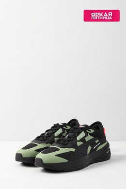 PUMA: Чёрные кроссовки 