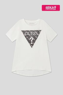 Guess: Хлопковая футболка 