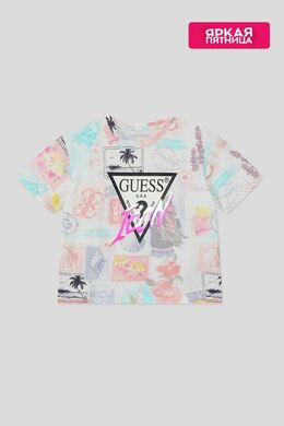 Guess: Хлопковая футболка 