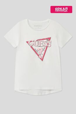 Guess: Хлопковая футболка 