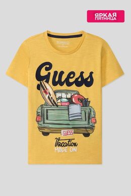 Guess: Хлопковая футболка 