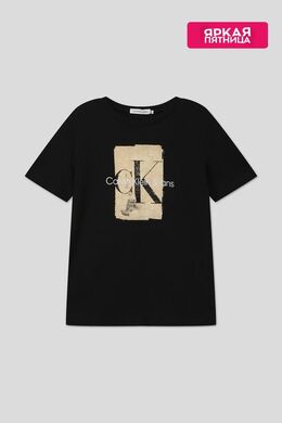 Calvin Klein Jeans: Хлопковая футболка 
