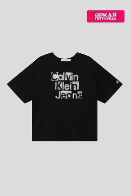 Calvin Klein Jeans: Хлопковая футболка 