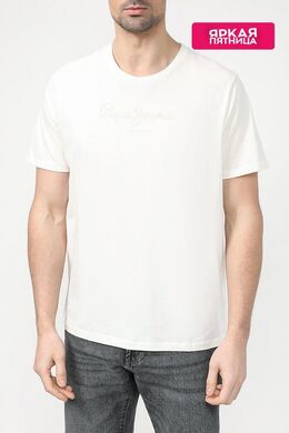 PEPE JEANS: Хлопковая футболка 