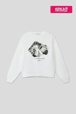 Calvin Klein Jeans: Хлопковый свитшот 