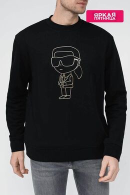 Karl Lagerfeld: Хлопковый свитшот 
