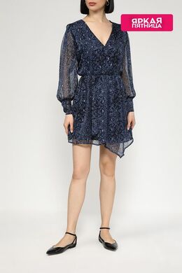 PEPE JEANS: Шифоновое платье 
