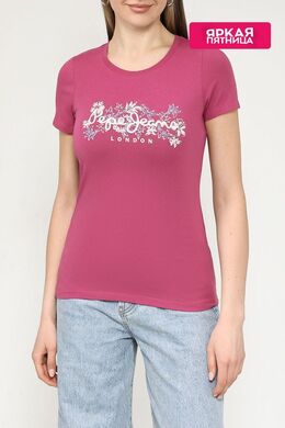 PEPE JEANS: Хлопковая футболка 