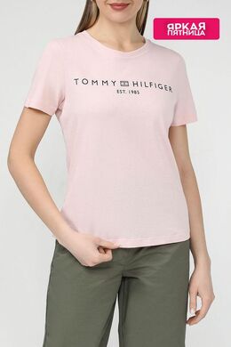 Tommy Hilfiger: Хлопковая футболка 