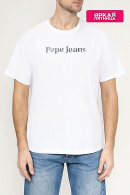 PEPE JEANS: Хлопковая футболка 