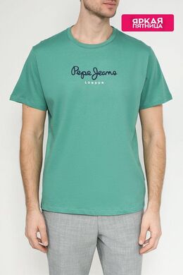 PEPE JEANS: Хлопковая футболка 
