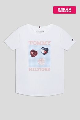 Tommy Hilfiger: Хлопковая футболка 