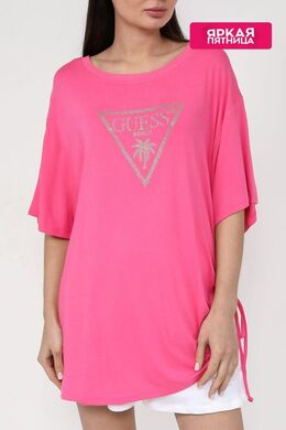 Guess: Футболка из вискозы 