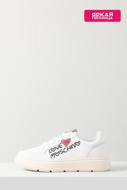 Love Moschino: Белые кеды 
