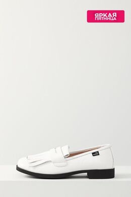 Love Moschino: Белые лоферы 