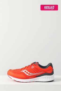 Saucony: Оранжевые кроссовки 