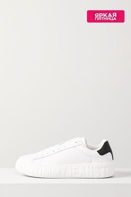 Tommy Hilfiger: Белые кеды 
