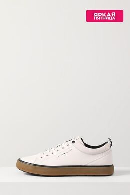 Tommy Hilfiger: Белые кеды 