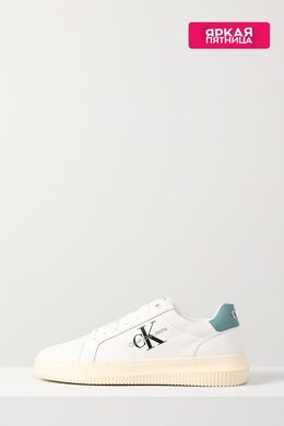 Calvin Klein: Белые кеды 