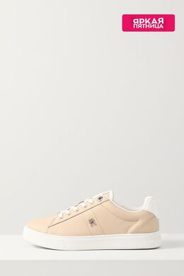 Tommy Hilfiger: Бежевые кеды 