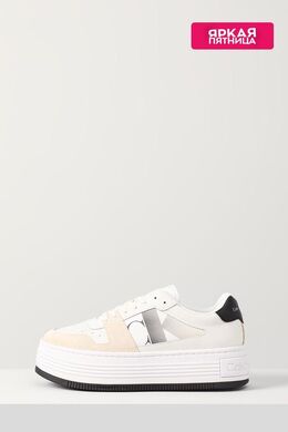 Calvin Klein: Белые кеды 