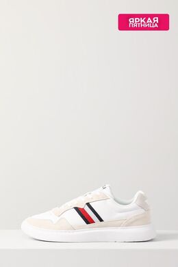 Tommy Hilfiger: Белые кеды 