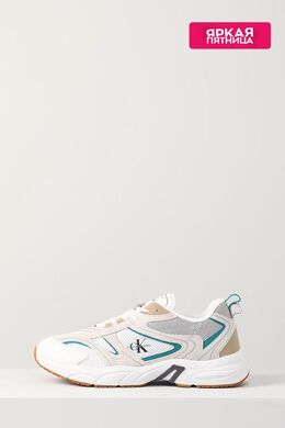 Calvin Klein: Белые кроссовки 