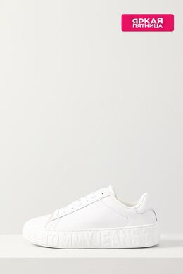 Tommy Hilfiger: Белые кеды 