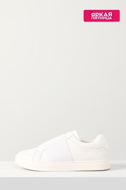 Calvin Klein: Белые кеды 