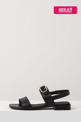 Furla: Чёрные сандалии 