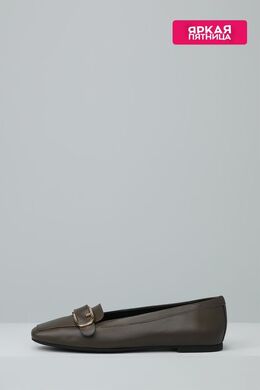 Furla: Бежевые балетки 