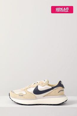 Nike: Бежевые кроссовки  Waffle