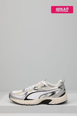 PUMA: Серые кроссовки 