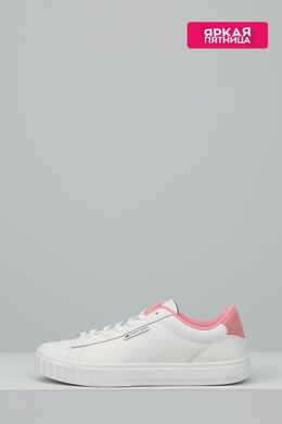 Tommy Hilfiger: Белые кеды 