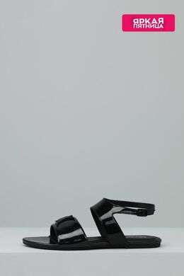 Calvin Klein: Чёрные сандалии 